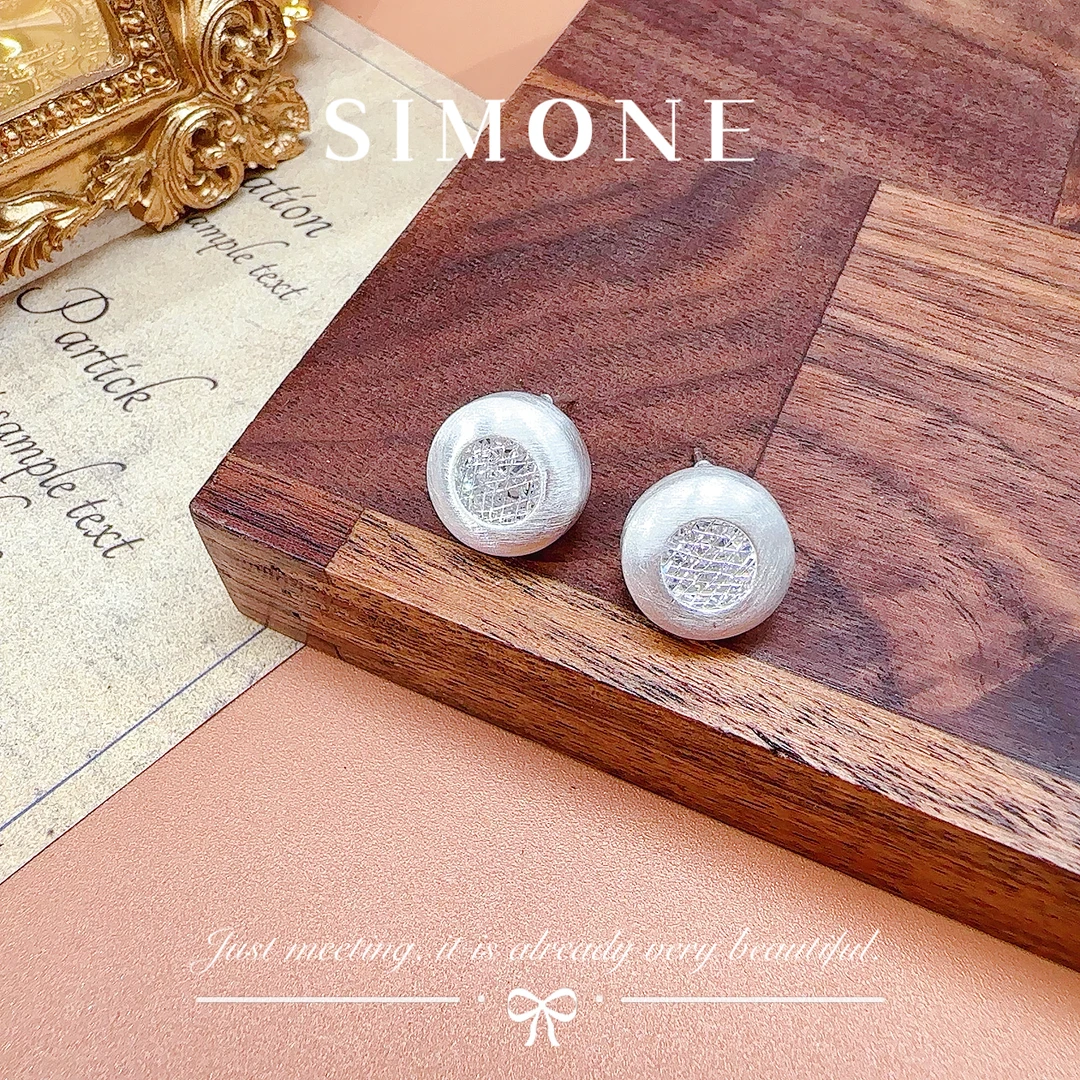 铜合金锆石耳饰 【5187】时尚气质百搭高级设计款耳饰