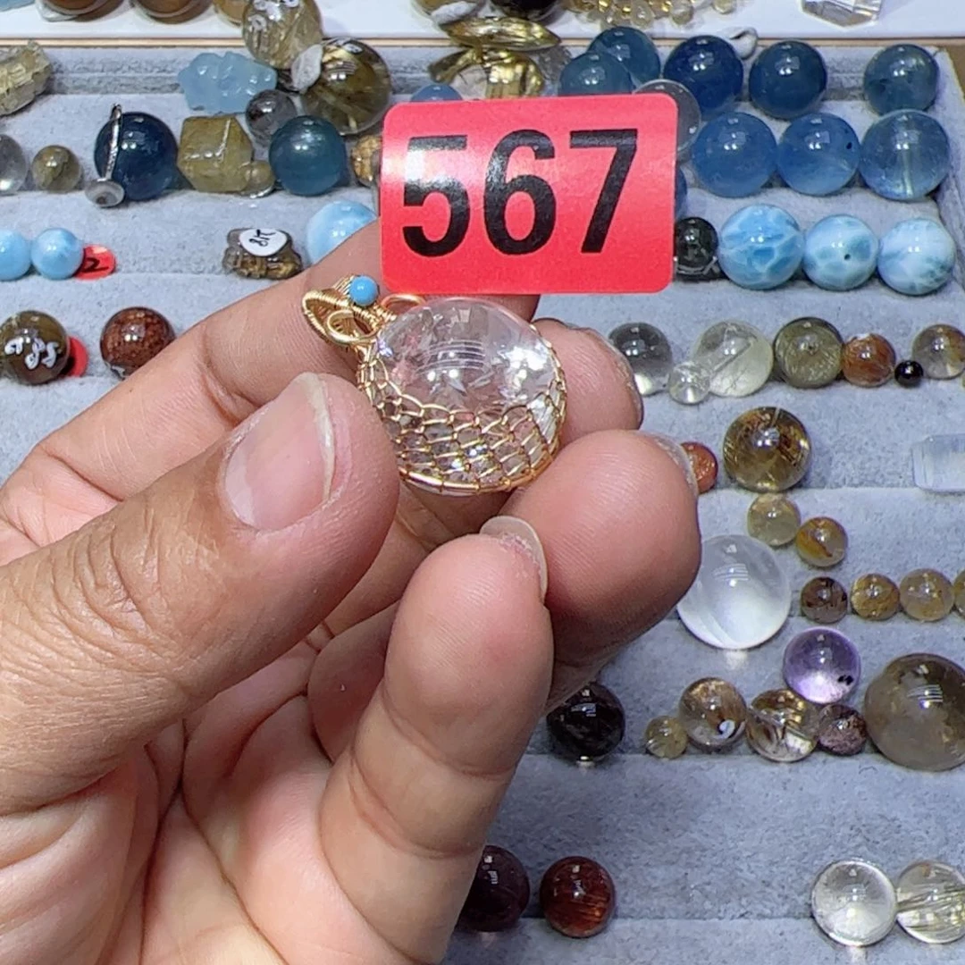 烟晶手链未镶嵌?****天然水晶