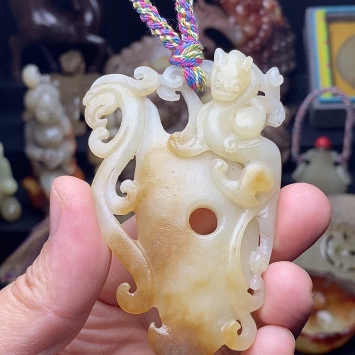 和田玉挂件未镶嵌