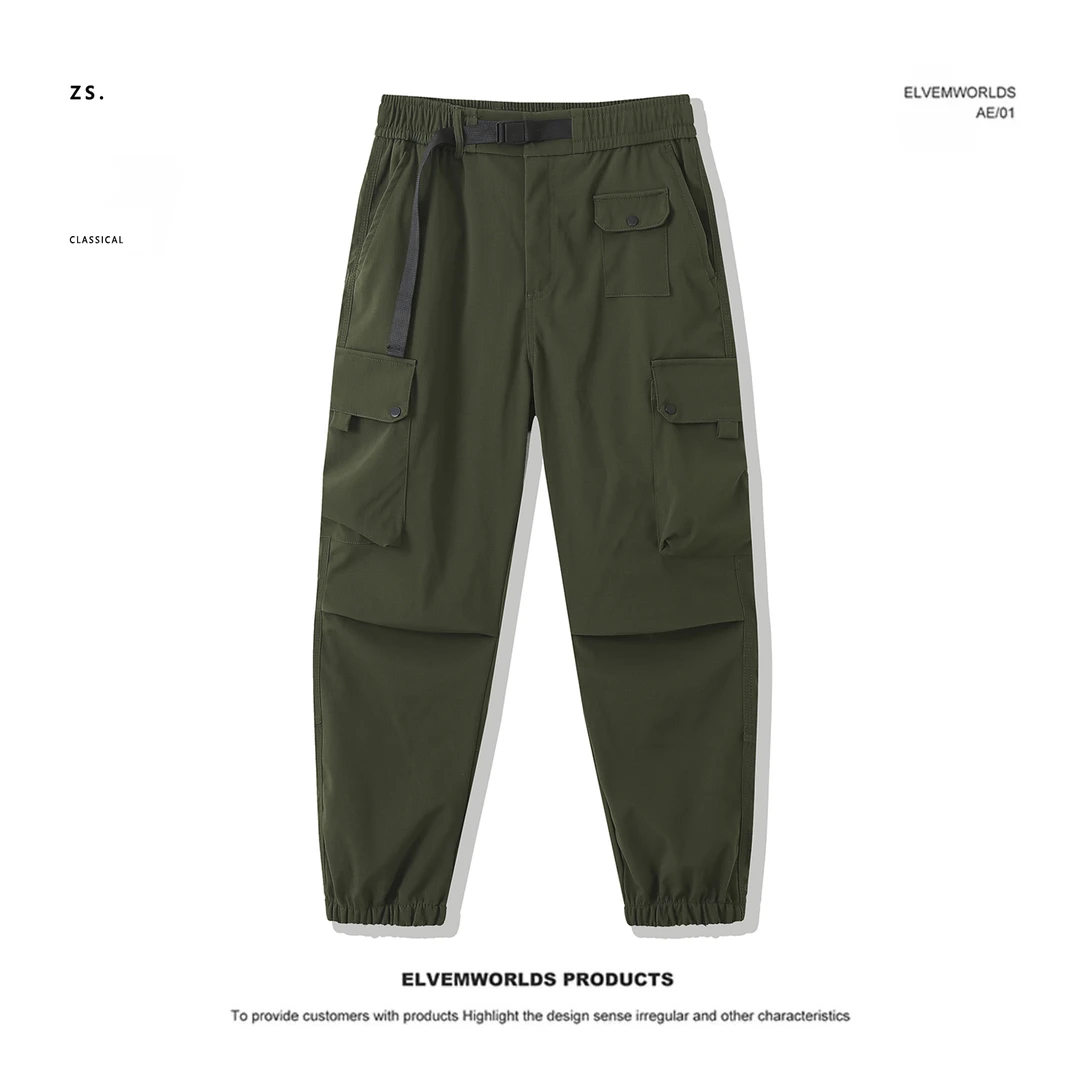 春季男女高品质多口袋休闲工装裤LR-2337CS