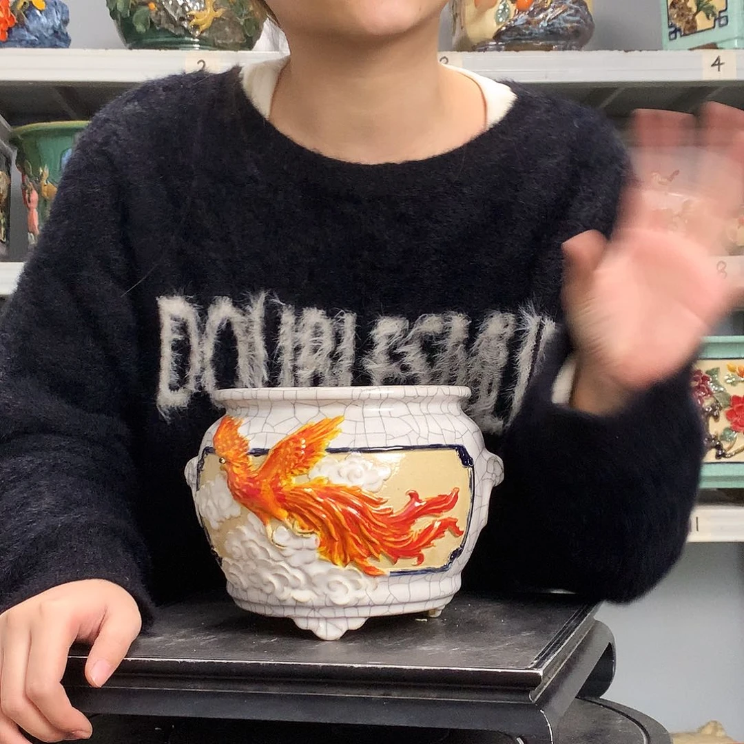 拖*哥实物拍摄湾盆石湾盆