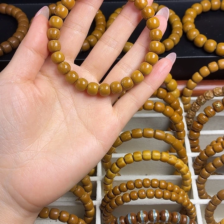 鹏***手串紫金鼠实心鼠老型9