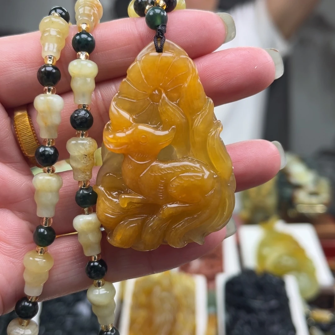 岫玉未镶嵌挂件挂件