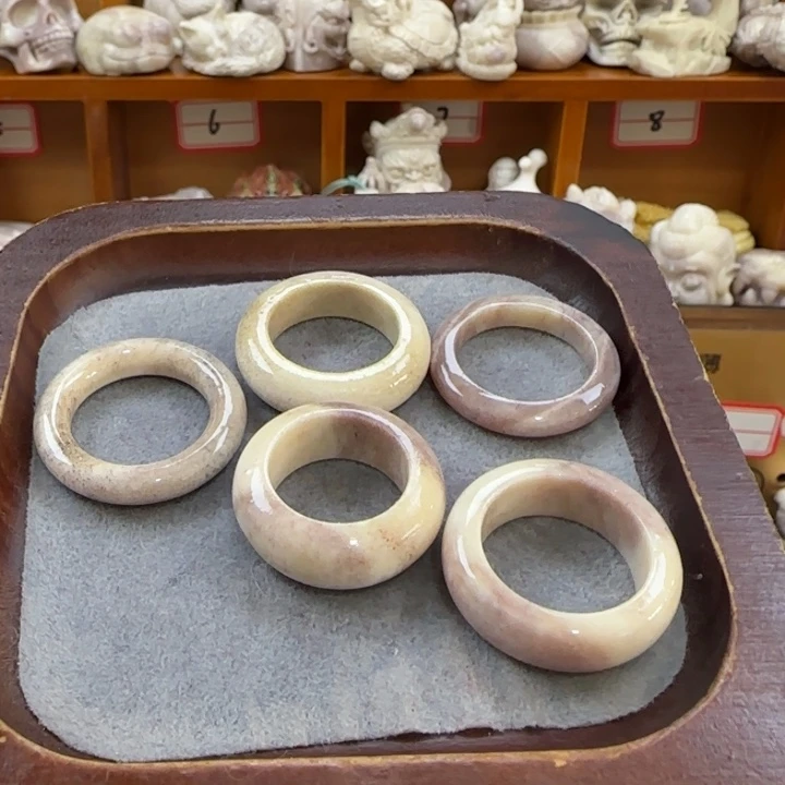 非金属配饰配饰鹿角雕刻跑环