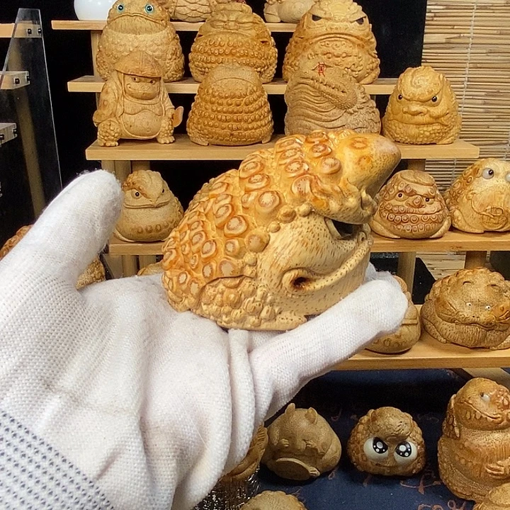 楠木竹根雕作品欣赏