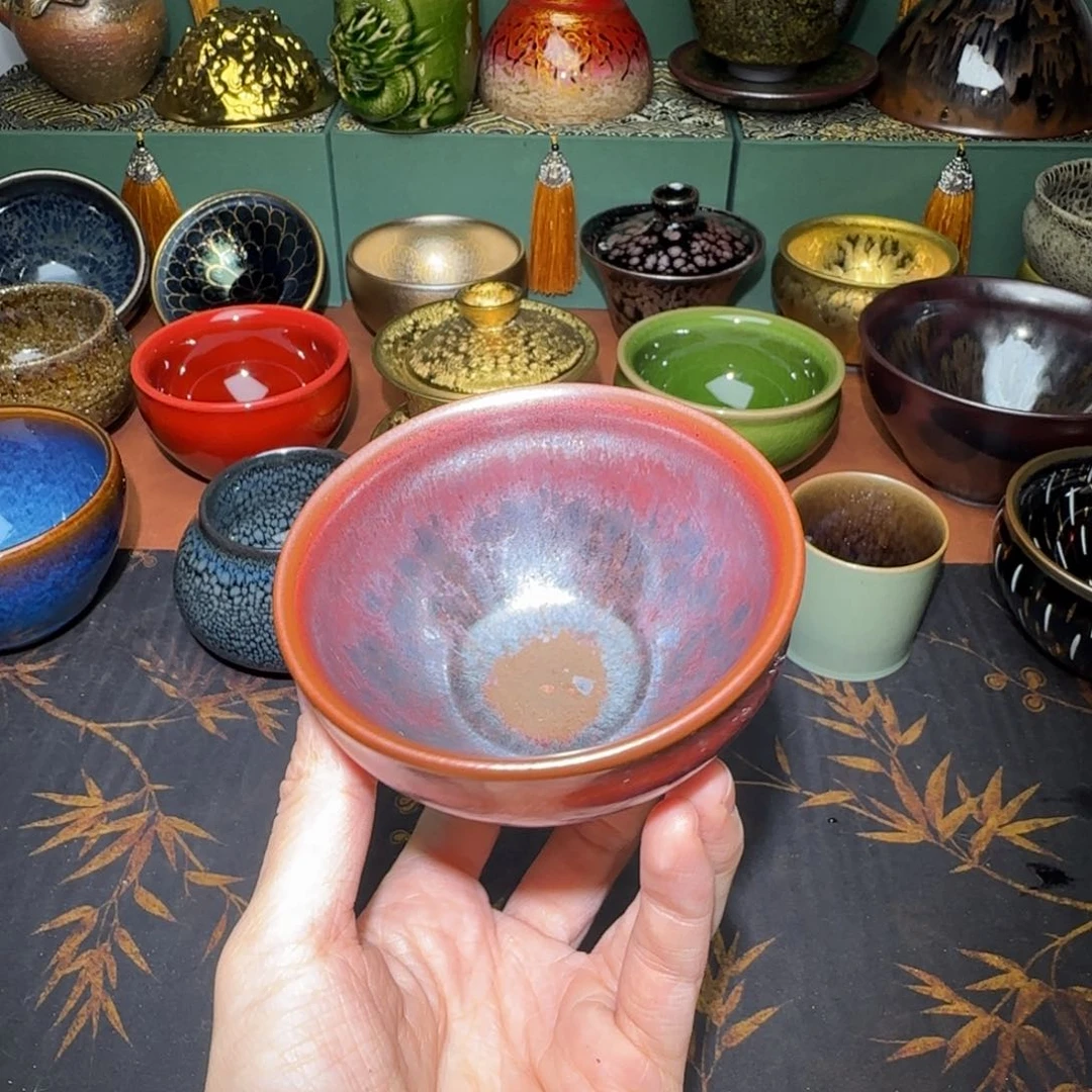 茶盏微瑕建盏，介意勿拍