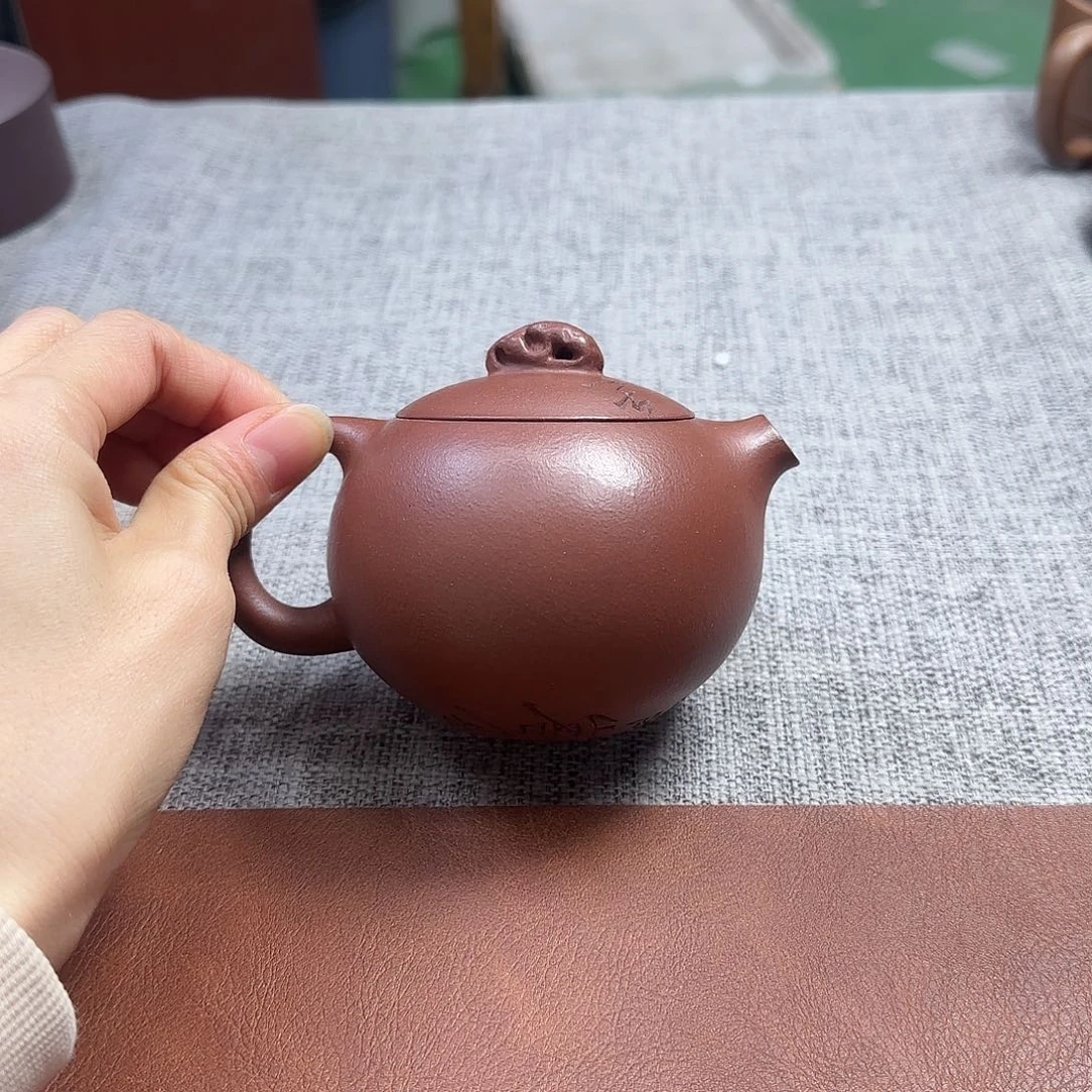 紫砂茶壶民间手艺人全手工制作