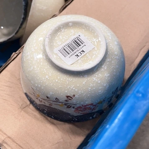 微瑕，不能明火口径10，高度5，4个碗