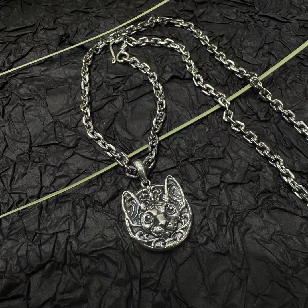 坠链均925银 【ATAYI】2025新款S925银男女同款项链情侣款素款