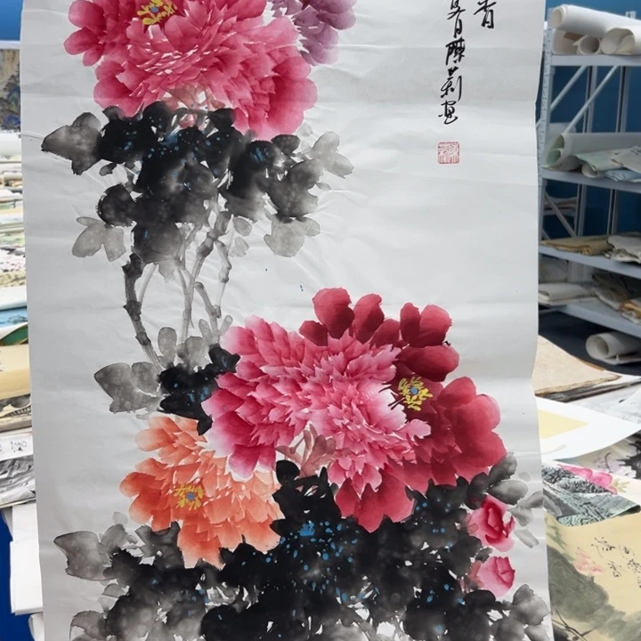 国画绘画作品请欣赏展示