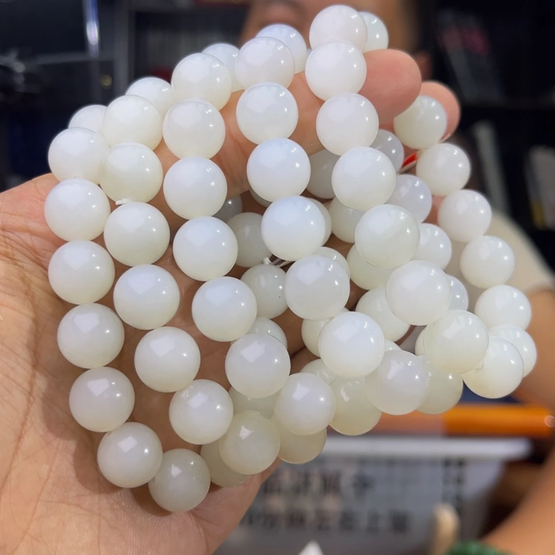 手串未镶嵌和田玉纯天然13年新疆且末天泰卡12圆多样性发其一