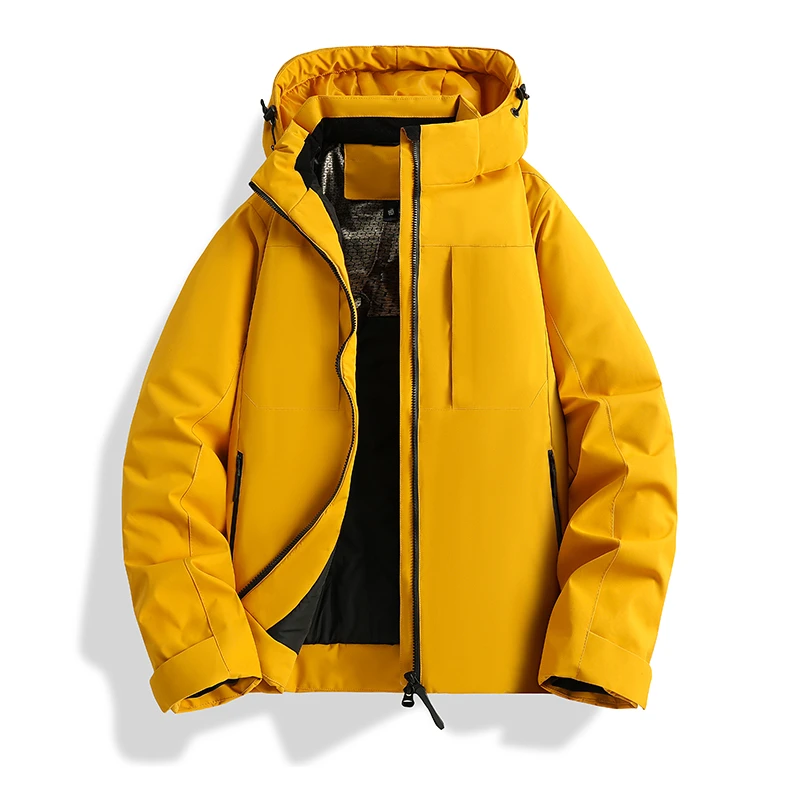 保暖防水耐磨短款厚款棉服棉衣防风连帽冬季26998石墨烯冲锋衣。嘉