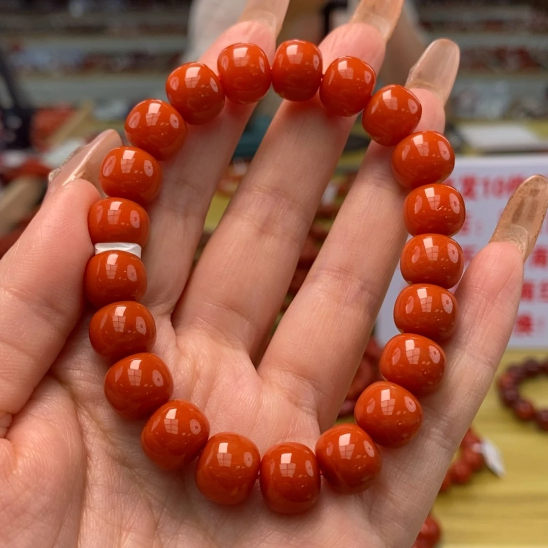 南红玛瑙手串10多样性发货未镶嵌