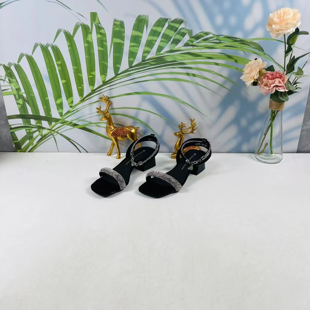 小强家女鞋 芽儿家新款百搭女凉鞋（Y850-5-3 ）（W34AYG23210-301）