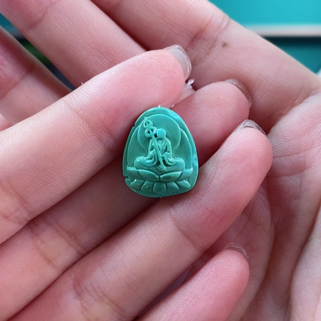 绿松石珠宝奇石未镶嵌