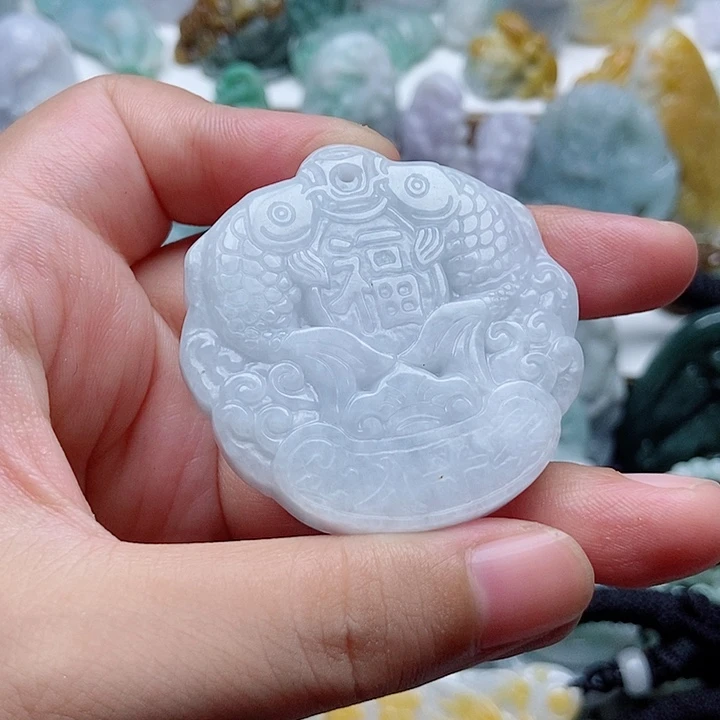 吊坠(不含链)未镶嵌翡翠1