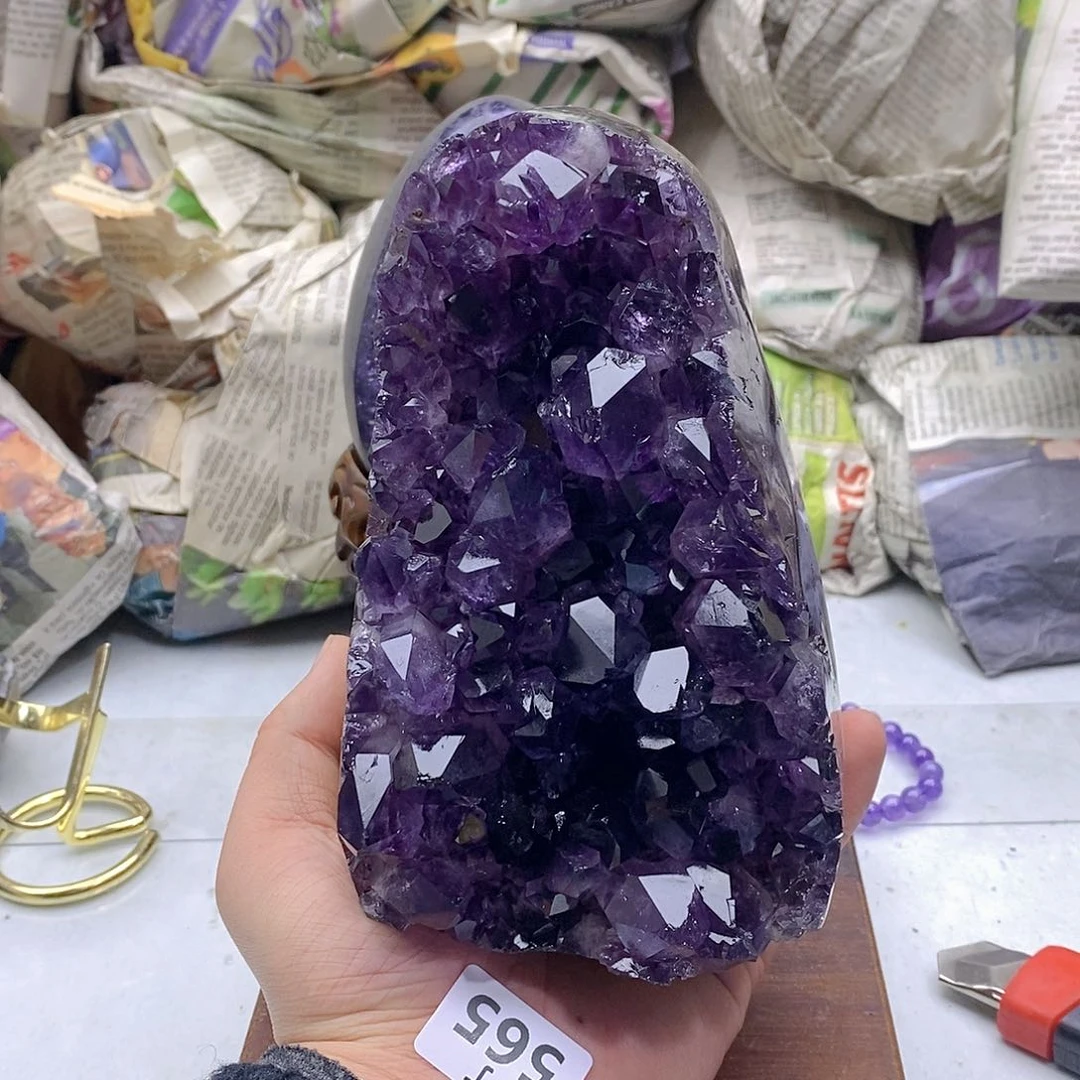 紫晶大型摆件（非配饰）未镶嵌