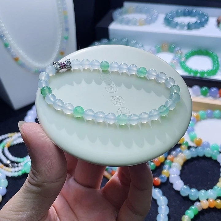 翡翠未镶嵌手串手串