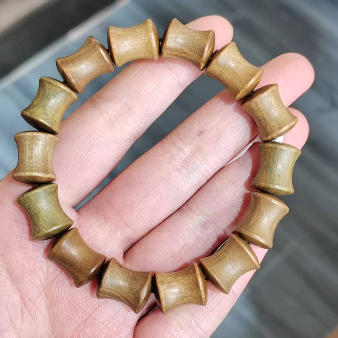 绿檀手串节节高男女款卡11 246（无礼盒）