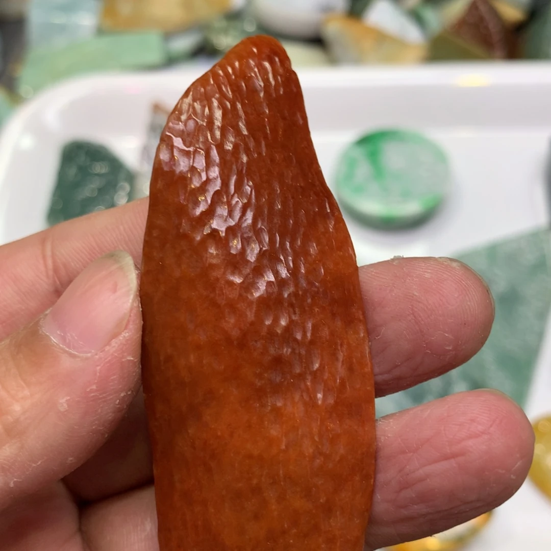 翡翠颈饰未镶嵌仙***裤