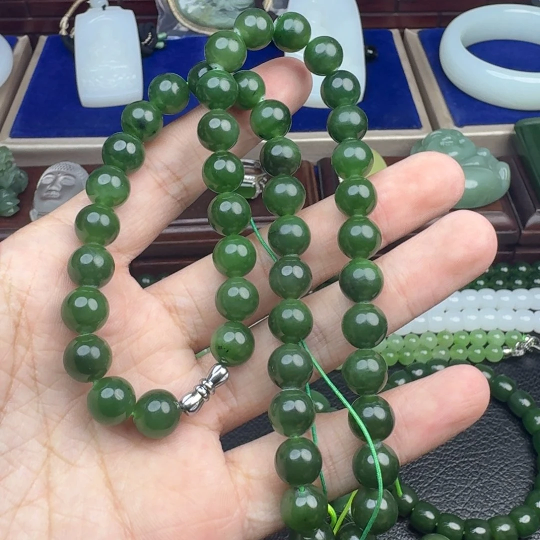 和田玉（碧玉）未镶嵌颈饰