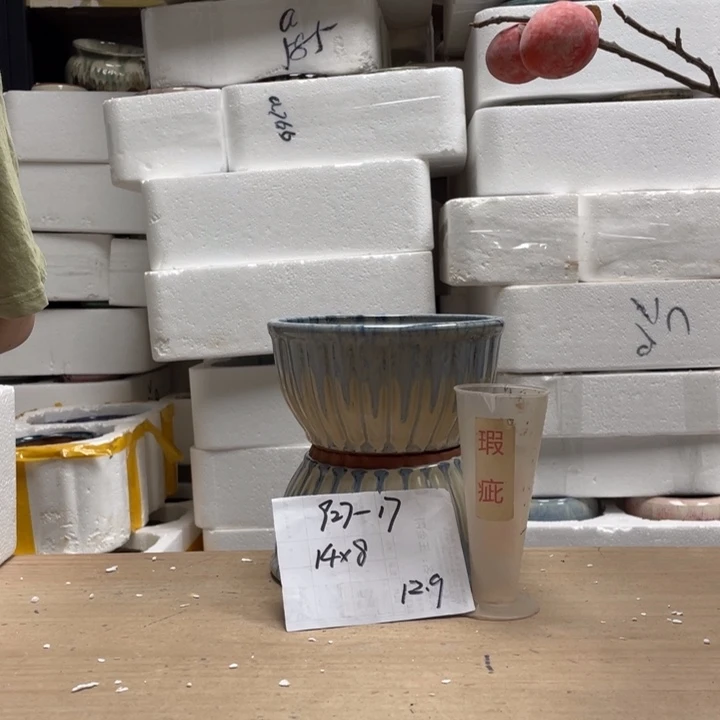 粗陶多肉花盆微瑕17