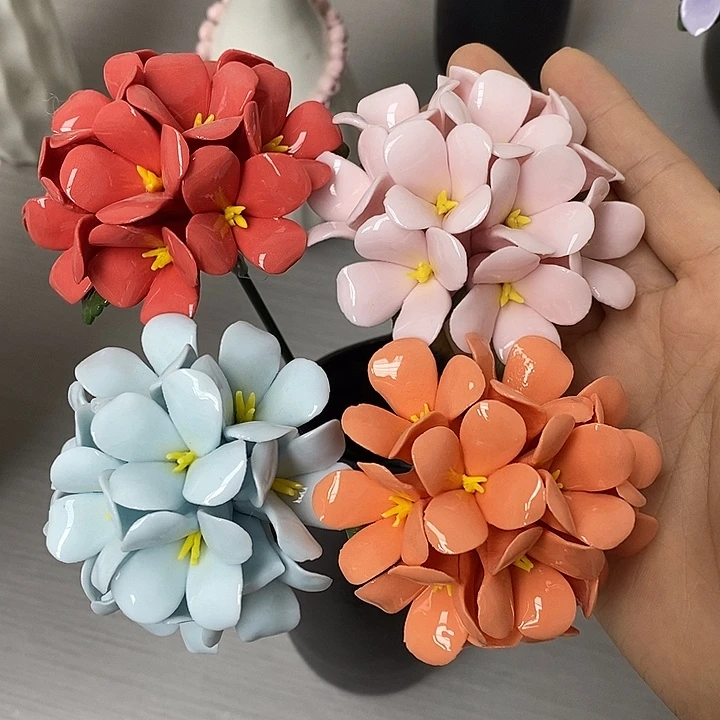 陶瓷陶瓷材料加工4朵