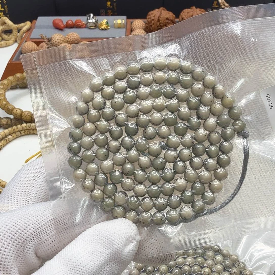 星月菩提手串23梵天糯冰河豚龙蛋6左右108