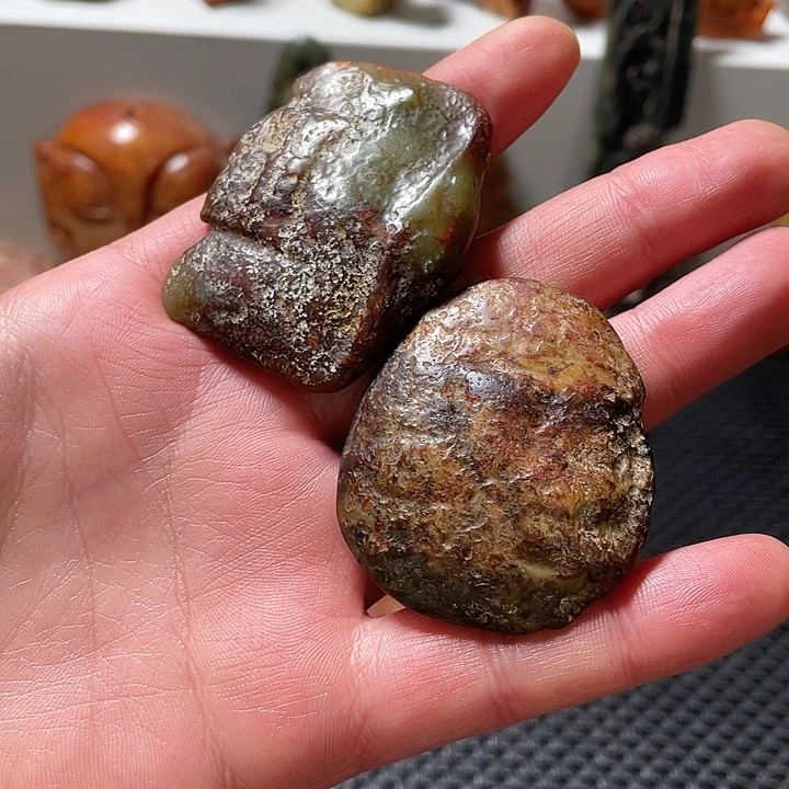 岫岩河磨玉（透闪石质玉）未镶嵌挂件