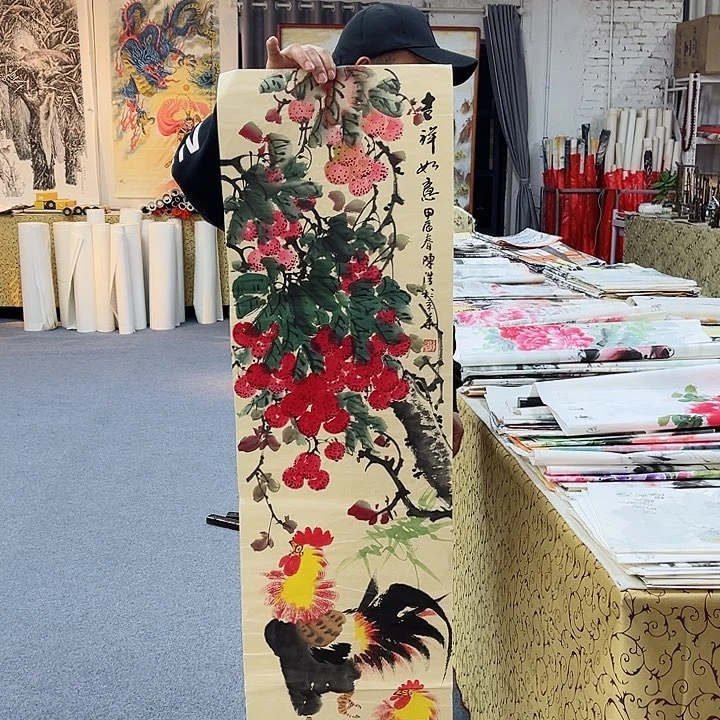 国画手绘国画作品真好看