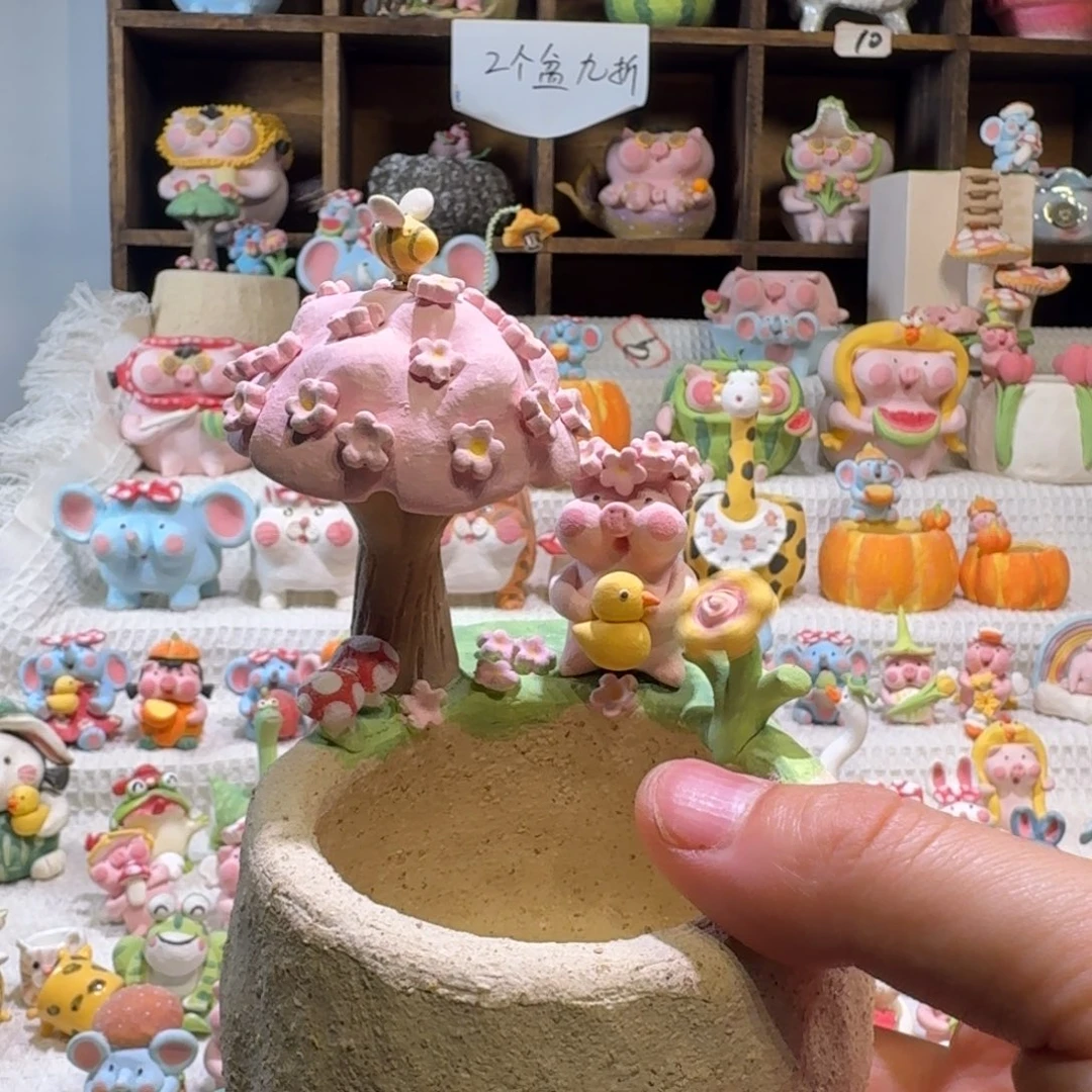 厂家直销手工花盆