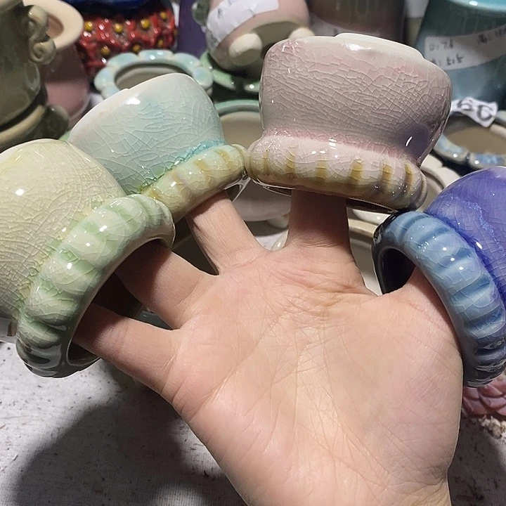 红陶【满10米包邮默认微瑕疵】4个浮力