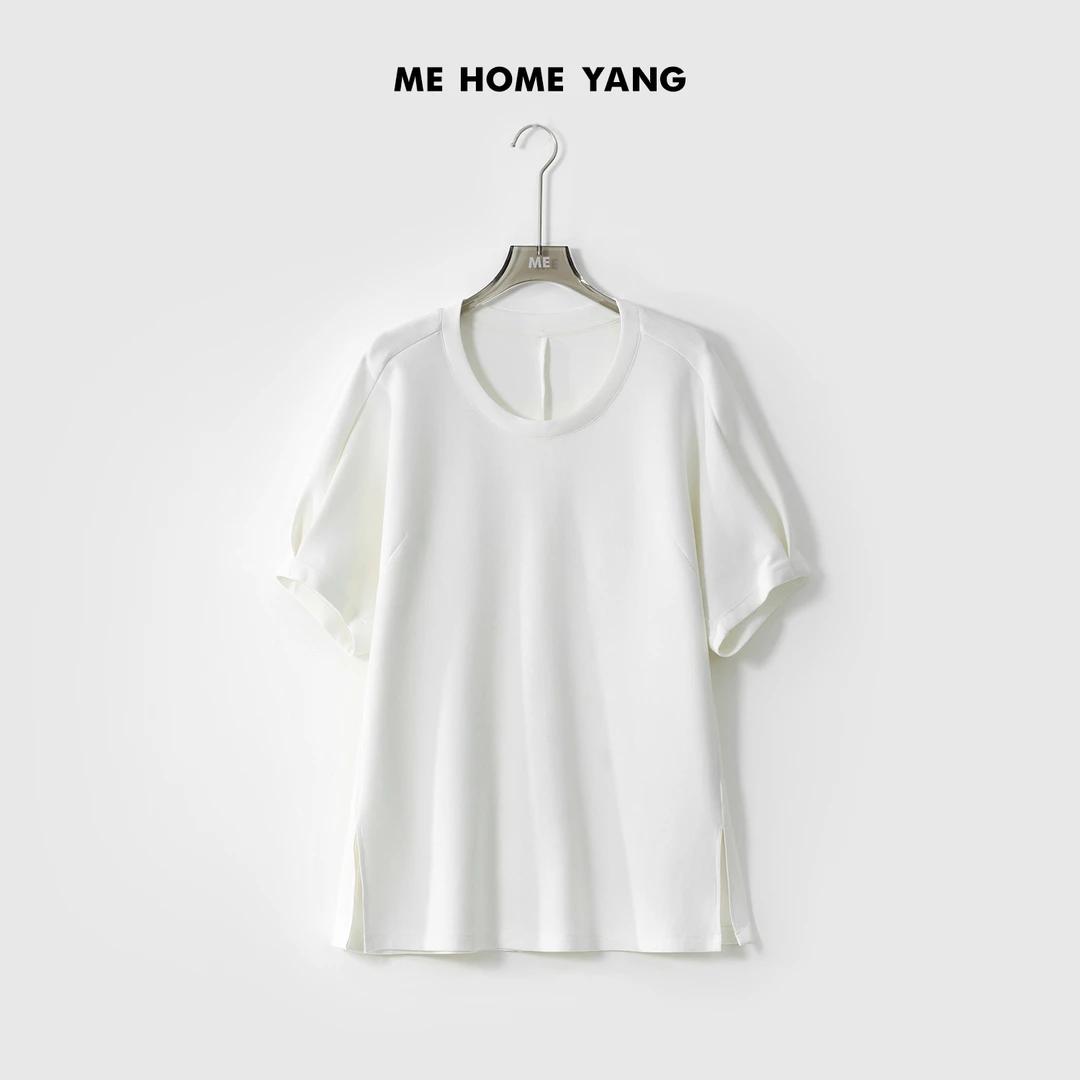 ME【随性简约T 】短袖经典简约时尚百搭T恤MEQS2421