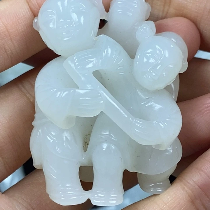 未镶嵌和田玉挂件小*