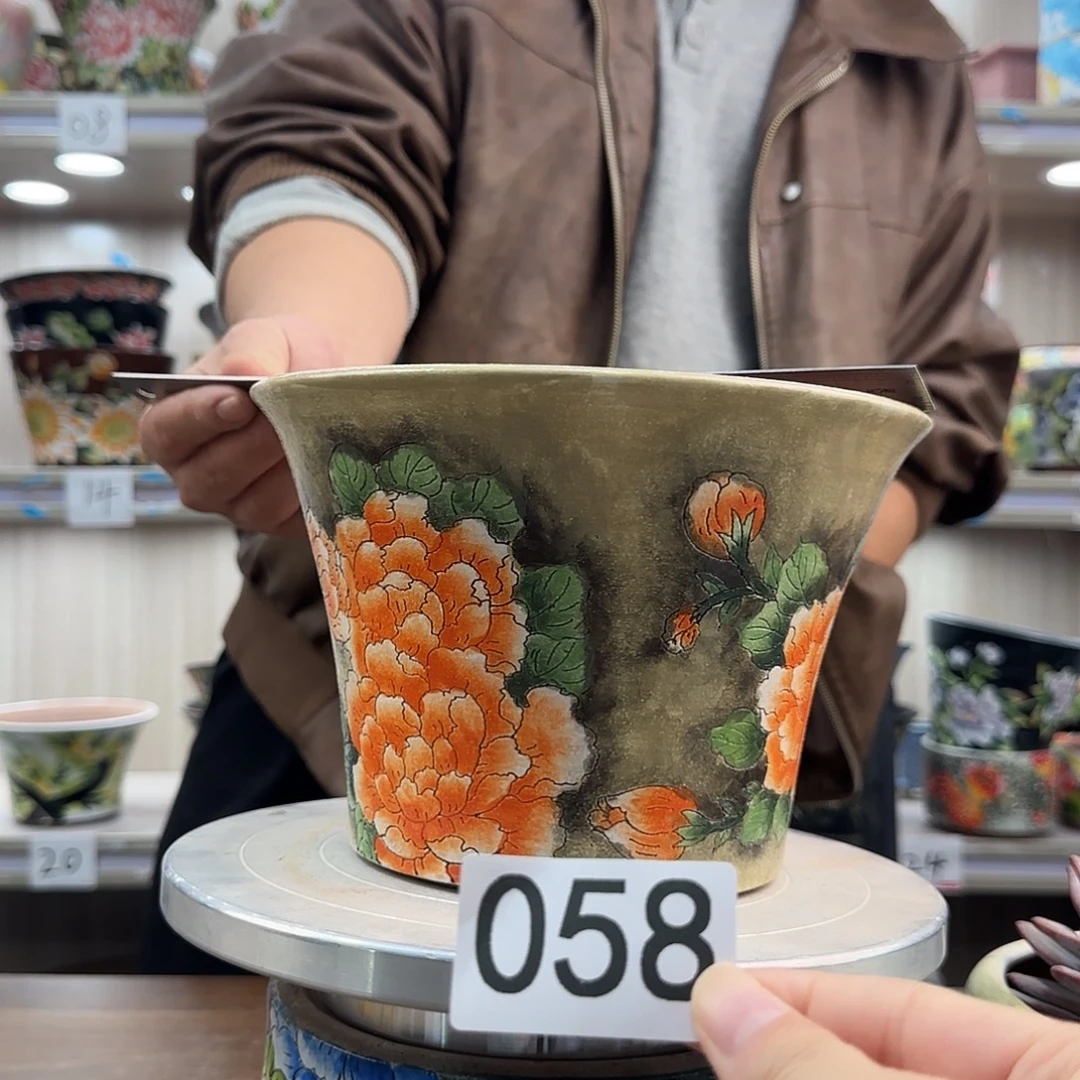 花盆紫砂瑕疵瑕疵058
