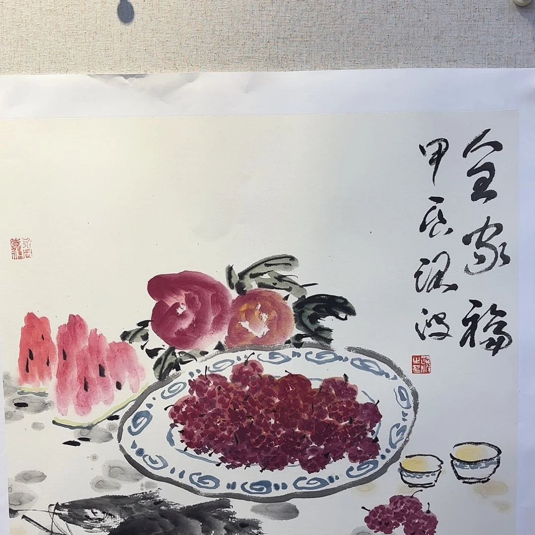 国画国画纯手绘作品请放心收藏