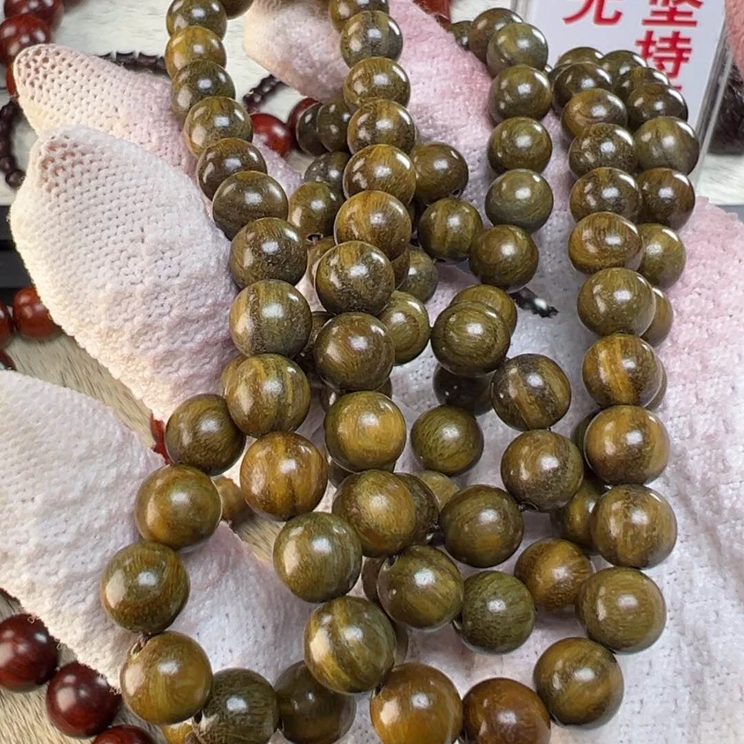 维腊木（绿檀）手串/手链C****蛋