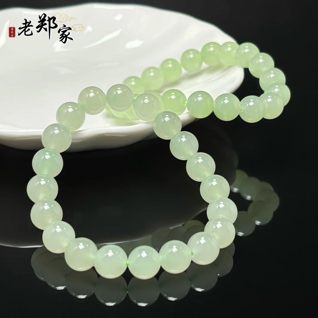 【老郑家】和田玉手串 多样性发一件 约9mm+