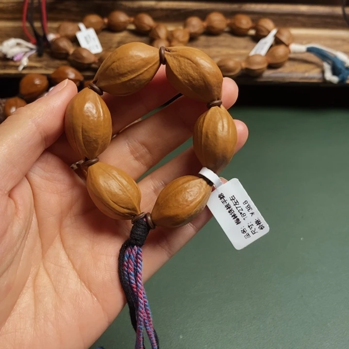 z***.橄榄核手串/手链梅林铁18/27左右手捻