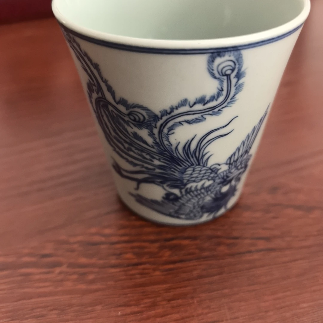 景德镇纯手工绘制 源头厂家 高灵土高温工艺，大师绘画。找合作伙伴