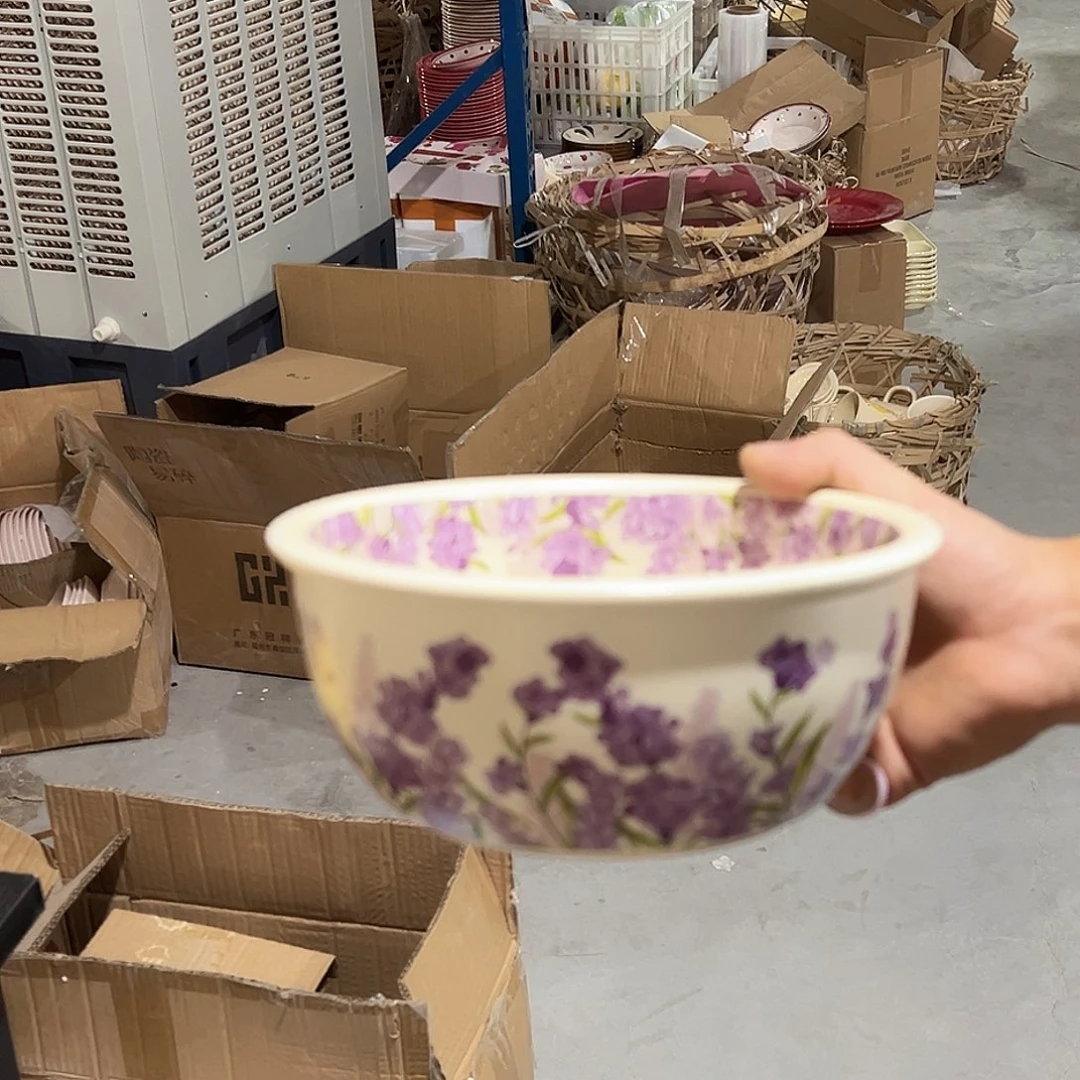 静***年潮州陶瓷餐具微瑕