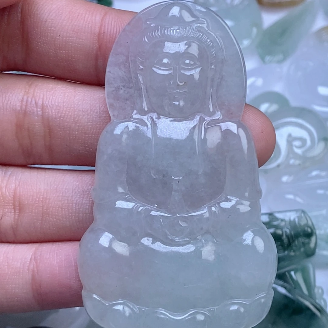 未镶嵌挂件翡翠翡翠