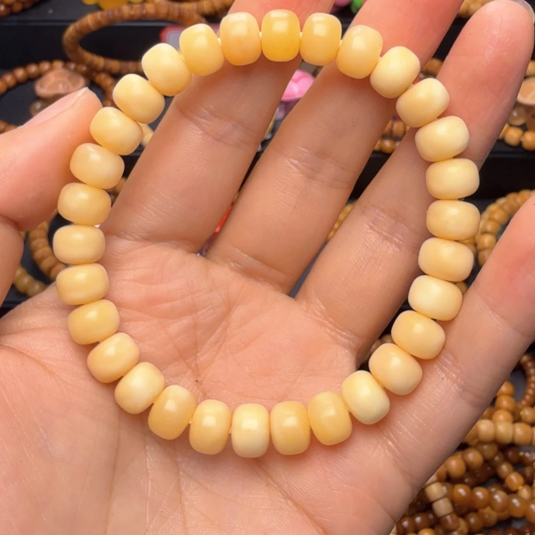 龙眼菩提吊坠五**长龙脊菩提蛋黄磨盘单圈卡8➕