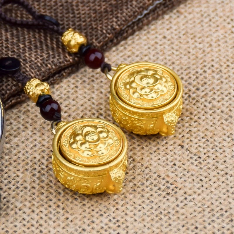 铁合金亚克力吊坠 《安源老师推荐》2025年乙巳年聚宝盆挂件钥匙扣