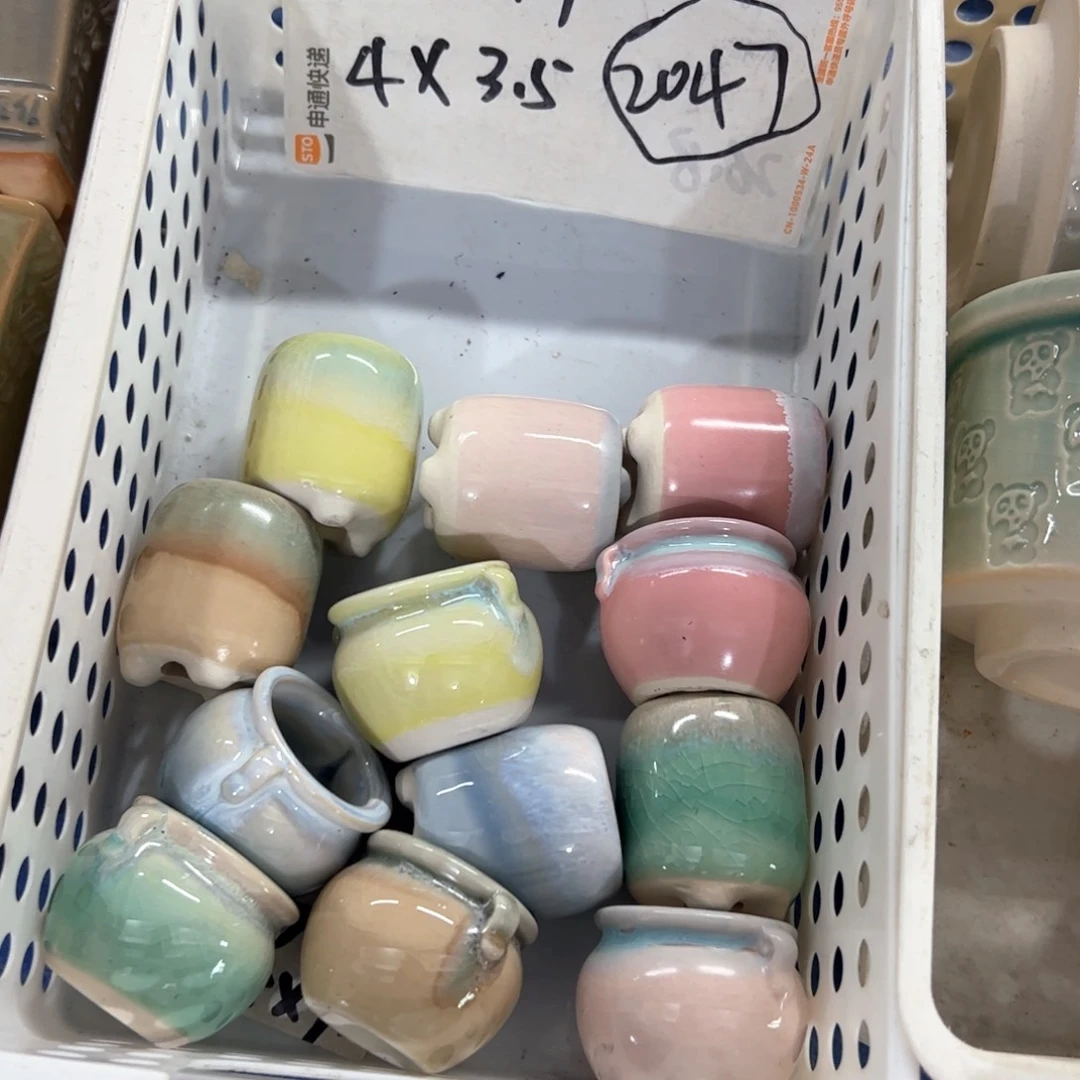 陶瓷多肉小花盆@@2047