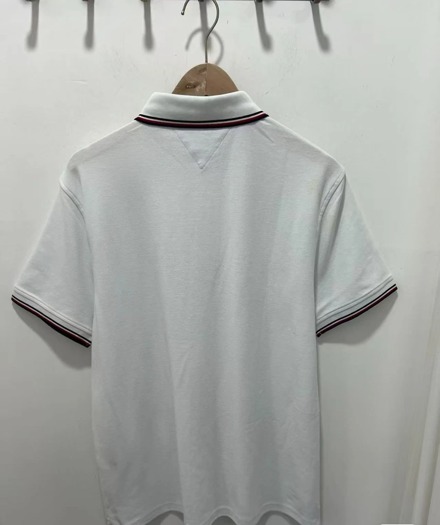 VERIKS 阿汤POLO领简约刺绣短袖