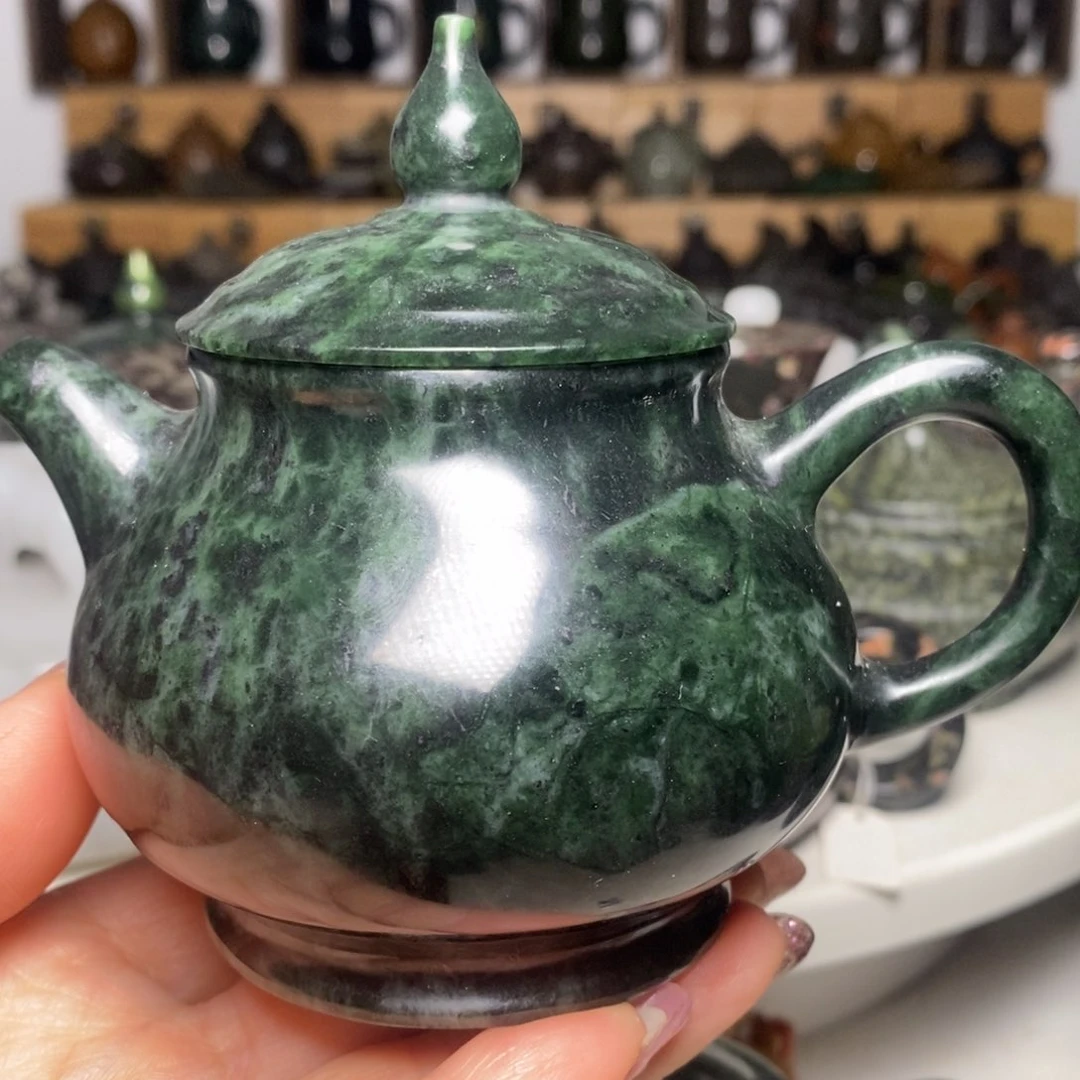 藏玉药王石福利款潘壶230cc