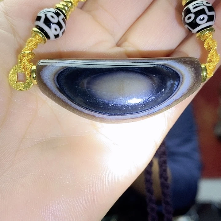 玛瑙/玉髓颈饰合金