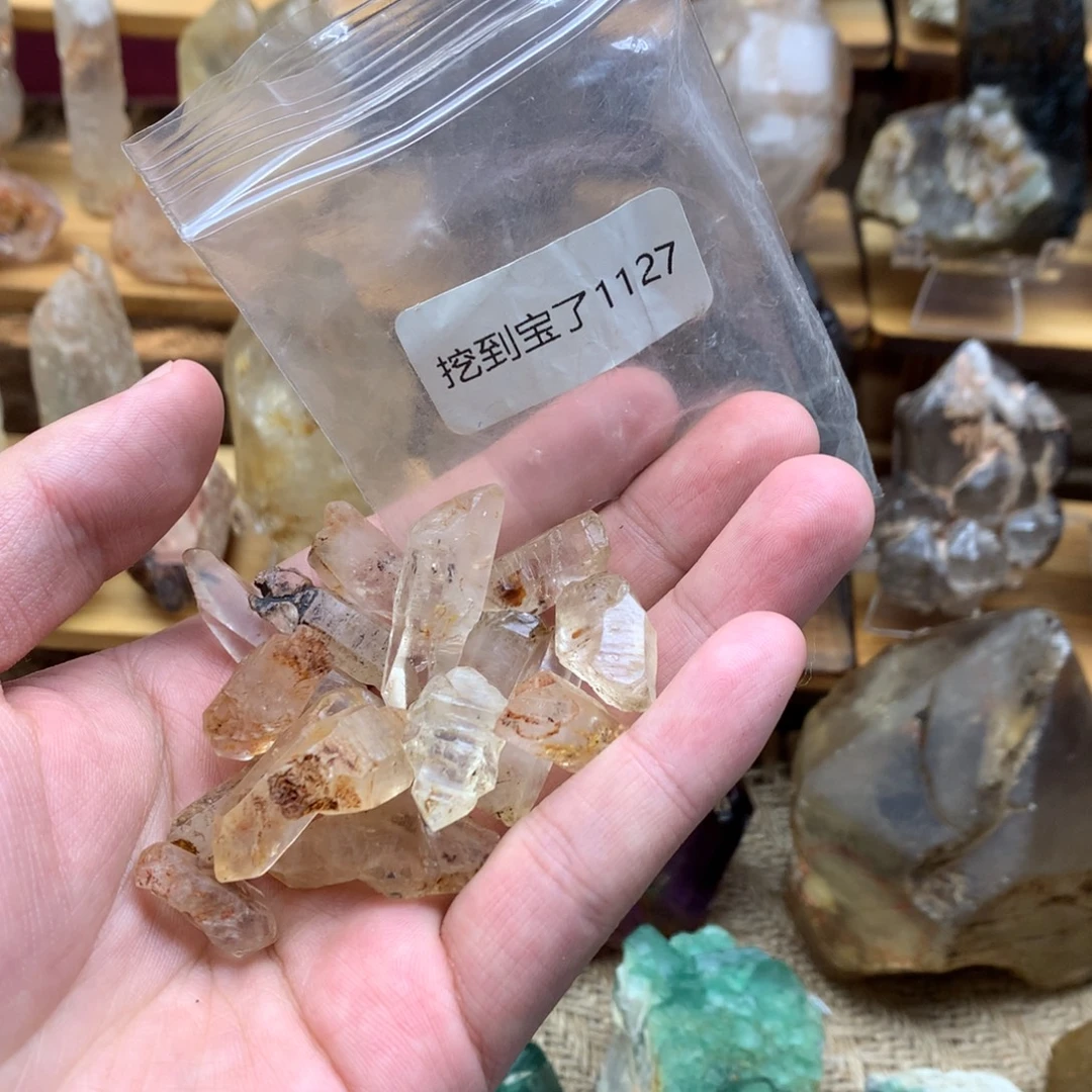 未镶嵌水晶珠宝半成品