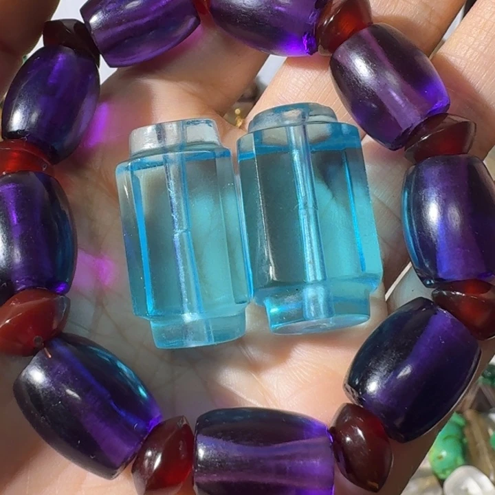 无***宇玛瑙/玉髓合金颈饰